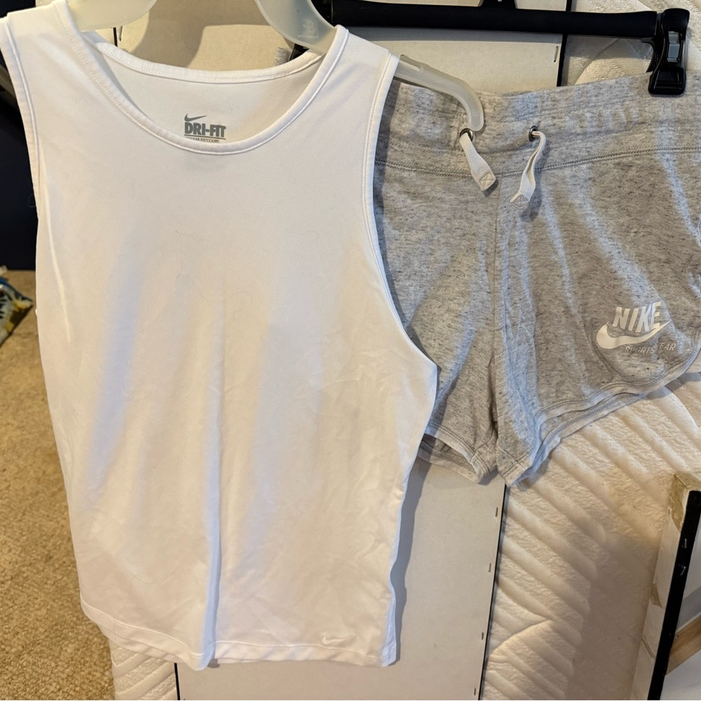 Nike White Dri-FIT Apparel